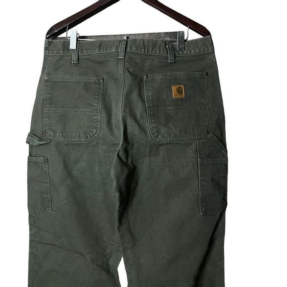 Carhartt Double Knee Dungaree Fit Pants 36X32 - Picture 5 of 6
